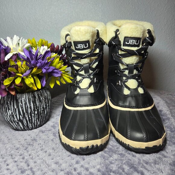 JBU Lizzy Lace-Up Waterproof Duck Insulated Boots – Size: 9 (Women’s) - Picture 2 of 12